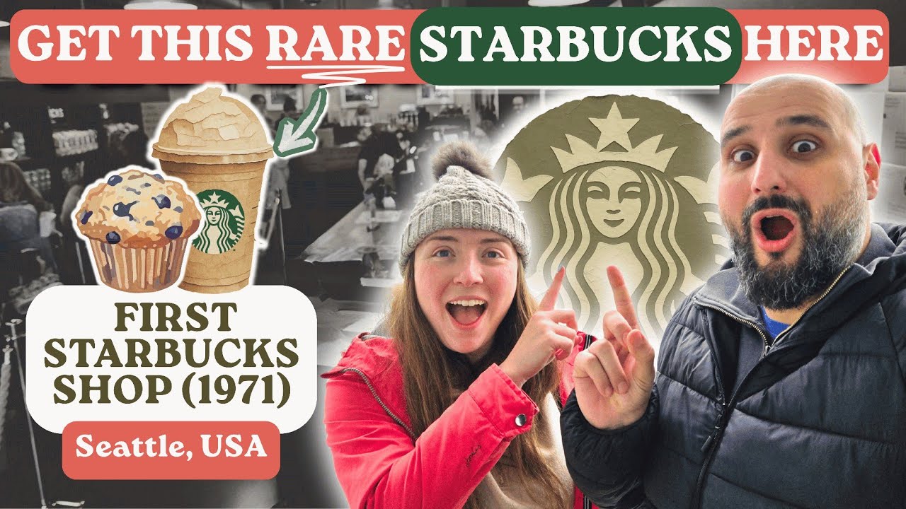 Order THIS Drink - 1971 Starbucks First Shop ☕ (Seattle Things To Do ...
