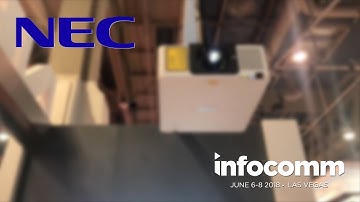 NEC PX1005QL 4K Commercial Projector at Infocomm 2018