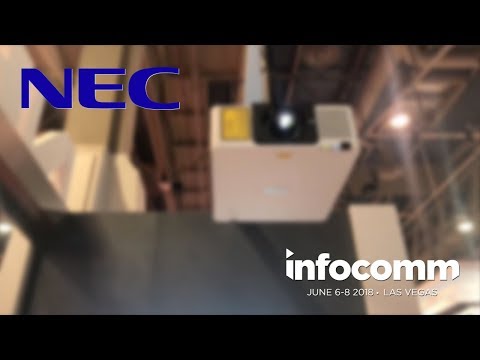 NEC PX1005QL 4K Commercial Projector at Infocomm 2018