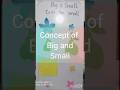 Concept of Big and small