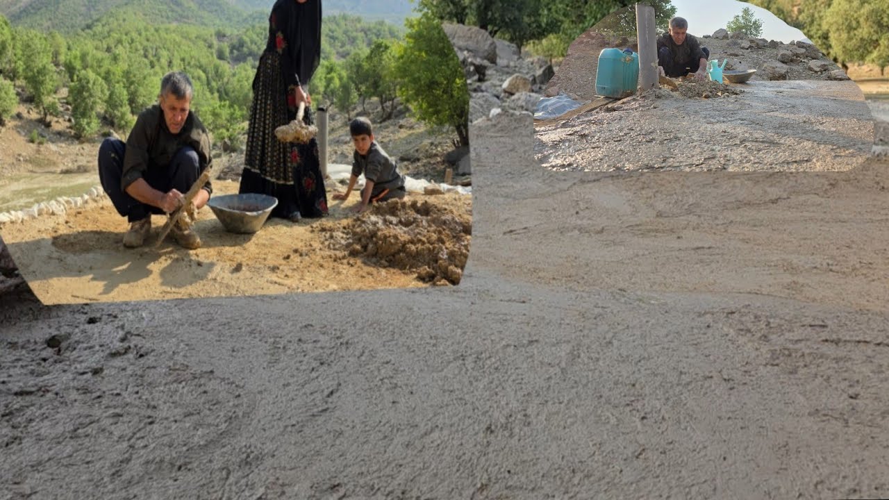 Кочевой образ жизни: покрытие крыши натуральной грязью и почвопрохлв домевжаркие летниедни