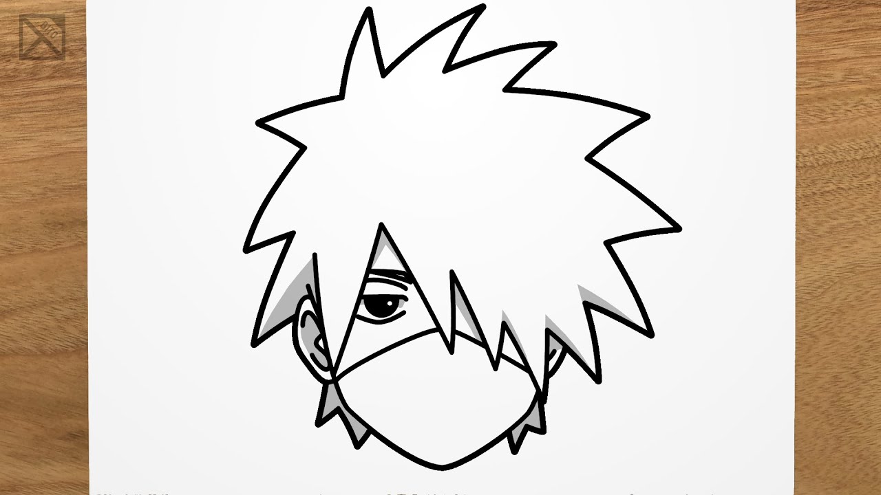 Desenhos  Naruto sketch drawing, Kakashi drawing, Anime sketch