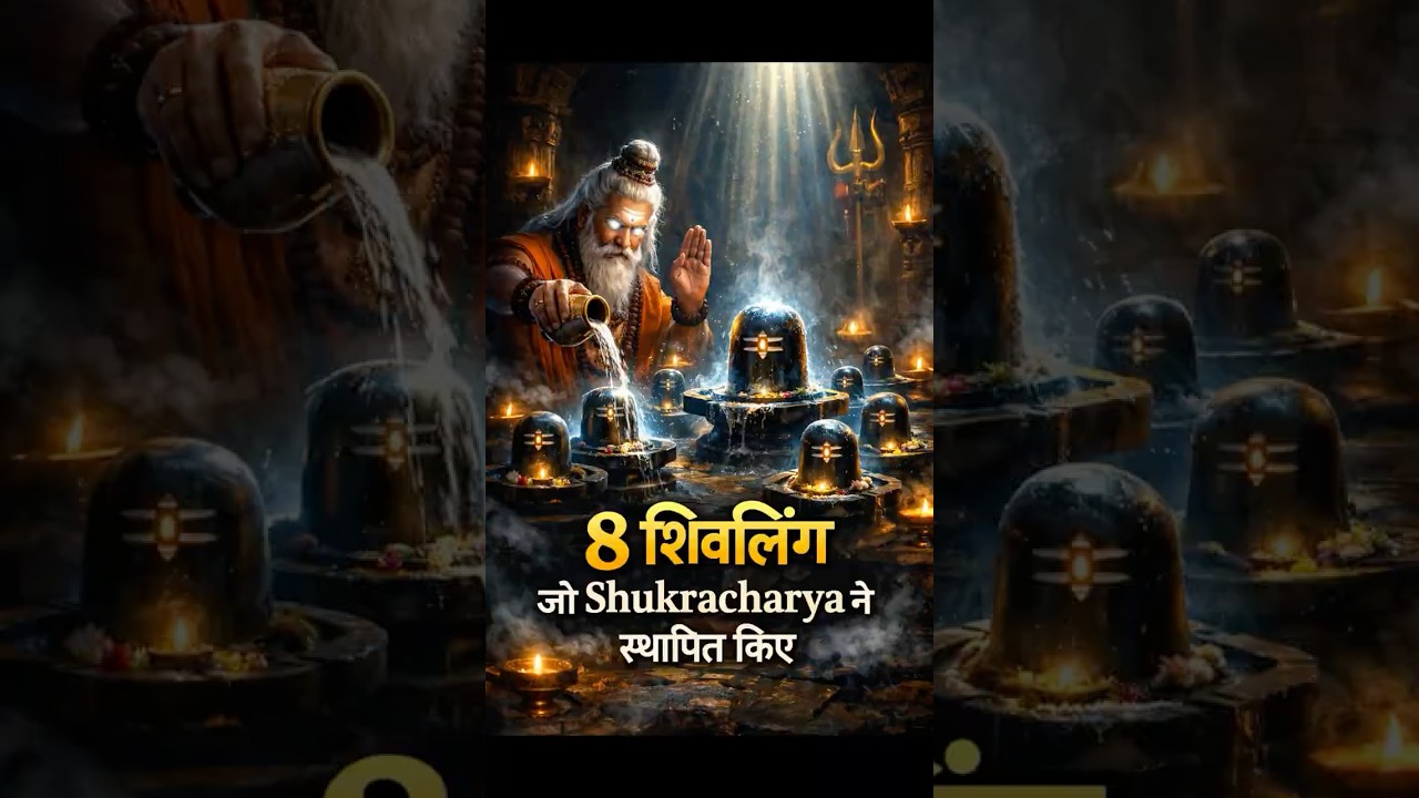 8 Shivling: शुक्राचार्य की शक्तिशाली शिव साधना। #venus #shukra