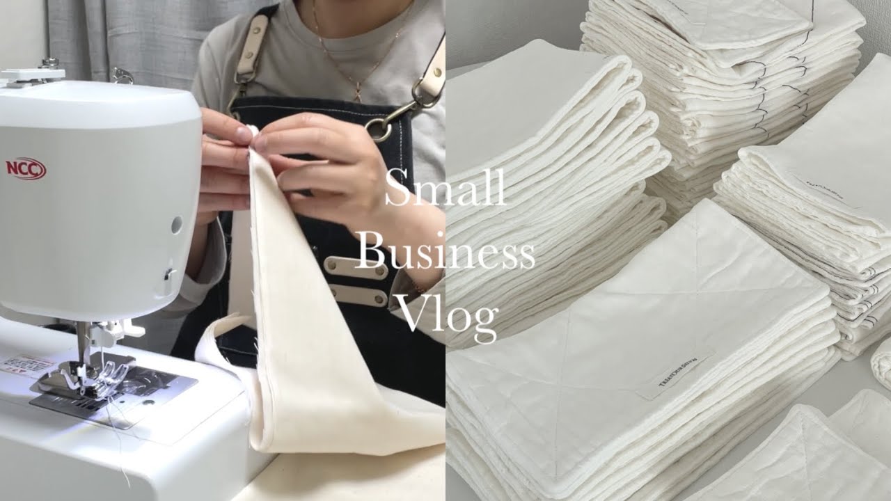 Small Business Vlog | 제품 제작부터 포장까지, 1인 핸드메이드 쇼핑몰 브이로그