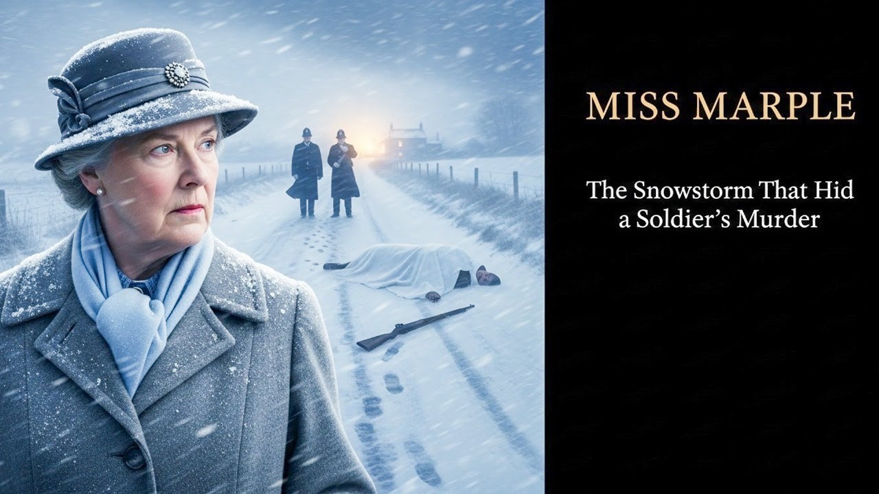The Snowstorm That Hid a Soldier’s Murder — A Miss Marple Mystery