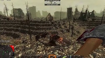 7 Days to Die Alpha 7.5 Episode 2 TNT Mining and Gravetown Gun Run