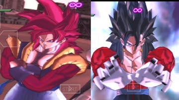 Gameplay fusion SSJ4 | Gogeta and vegito | DBZ TTT MOD