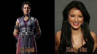 Character and Voice Actor - Mortal Kombat 1 - Li Mei - Kelly Hu