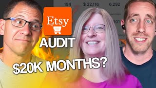 She Discovered A $20k Per Month Digital Product Tweak | Etsy Shop Audit