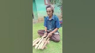 UNIK DAN LANGKA ... PENABUH KULINTANG KAYU LAMPUNG - ABAH MUHDAR DESA NEGERI KEPAYUNGAN PUBIAN