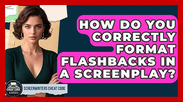 How Do You Correctly Format Flashbacks In A Screenplay? - Screenwriter