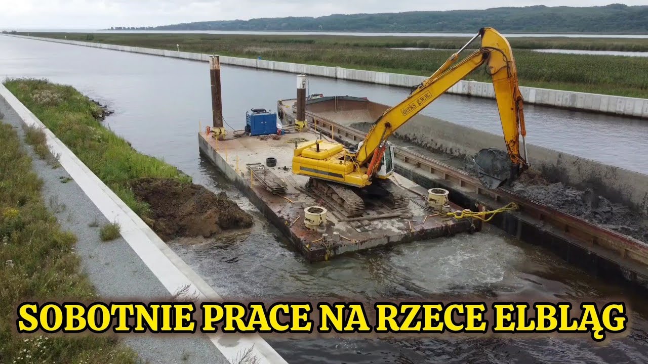 16.08. Relacją z sobotnich prac na rzece Elbląg.