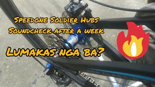 Speedone Soldier Hubs || Soundcheck after a week || Waknit TV