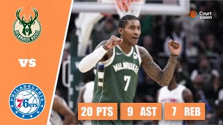 Kevin Porter Jr. - 20 Points, 9 Assists, 7 Rebounds vs 76ers - 2025-26 Regular Season