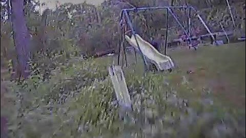 QAV 180 Tree bashing fun