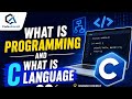 What is Programming? 💻 | What is C Language? Beginner Friendly Explanation