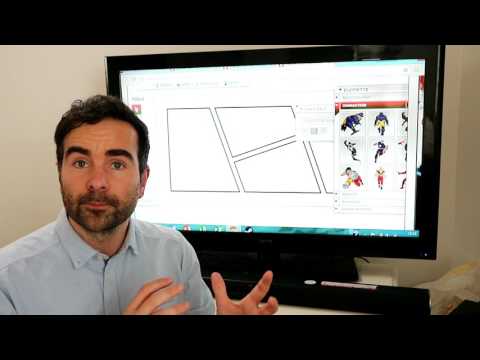 How to create your own super hero comic strip!