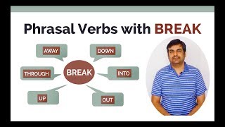 LEARN ENGLISH - Important Phrasal verbs with 'BREAK