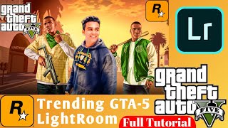 Gta photo editing | Instagram Reels GTA Effect | Lightroom GTA Editing | Sky High The Blue screenshot 4