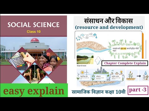 भाग -3||Class 10 Chapter 1 Resources and Development(संसाधन और विकाश)|| पार्ट -3||geography ||sst