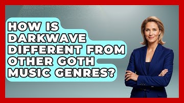 How Is Darkwave Different From Other Goth Music Genres? | Goth Music Vault News