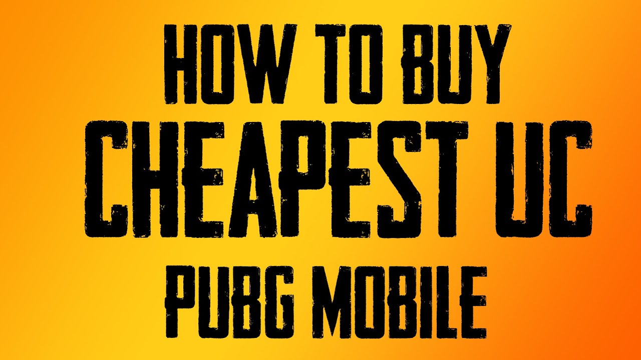 HOW TO BUY PUBG MOBILE UC FOR CHEAP FULL PROCESS 1000 WORKING