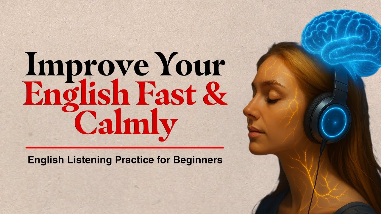 Improve English Fluency FAST & Stop Wasting Time ⏳✨ | Slow English Listening Practice for Beginners