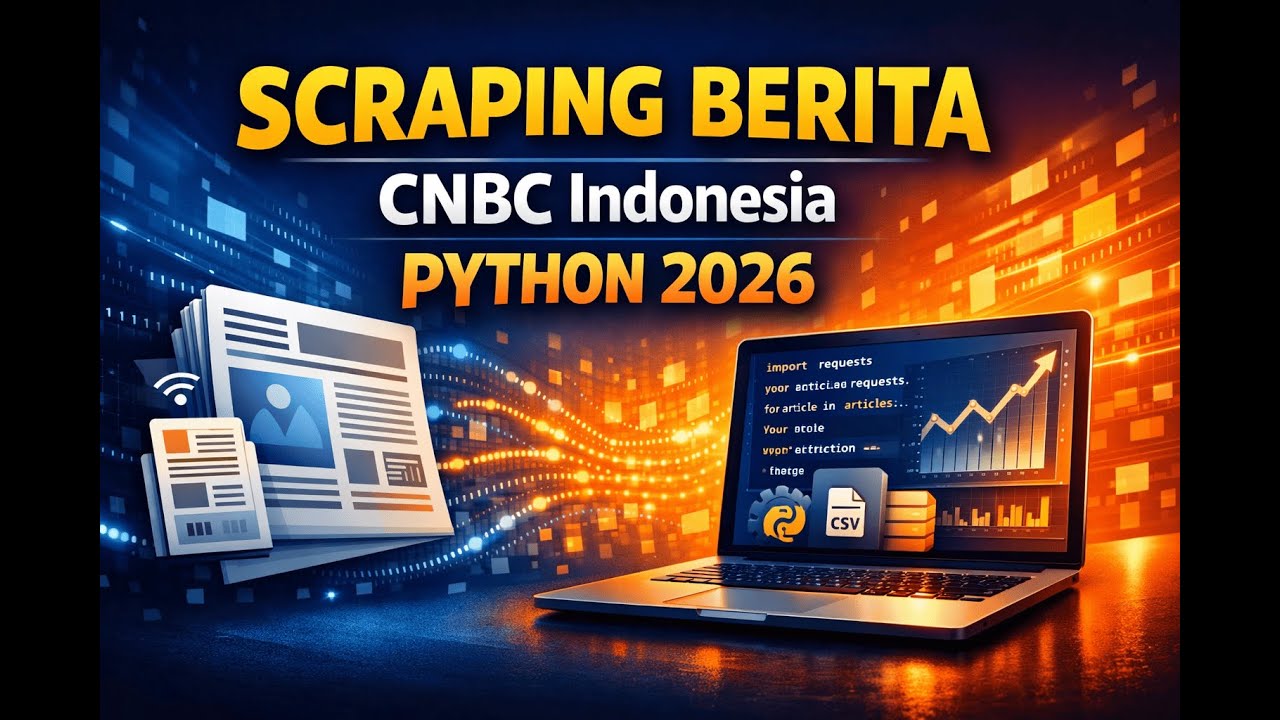 Cara Scraping Data Berita CNBC Indonesia dengan Python Terbaru 2026 | Panduan Lengkap - YouTube