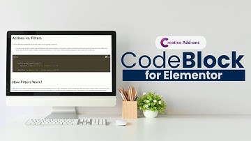 How to display Code on your website with Creative Addons for Elementor