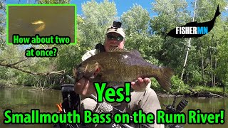 Celebrity Let's Hook a Couple Smallmouth Bass...at Once! Profile