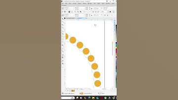 dotted circle in Corel 2019 #coreldraw #viralvideo #drawing #classic #designer