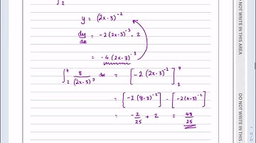 IAL, Edexcel, Oct 2021, P3, Q5, Integration, Reverse Chain Rule, Pure, Nick Peters, WMA13/01