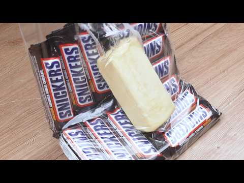 A brilliant hack with Snickers and butter everyone should know