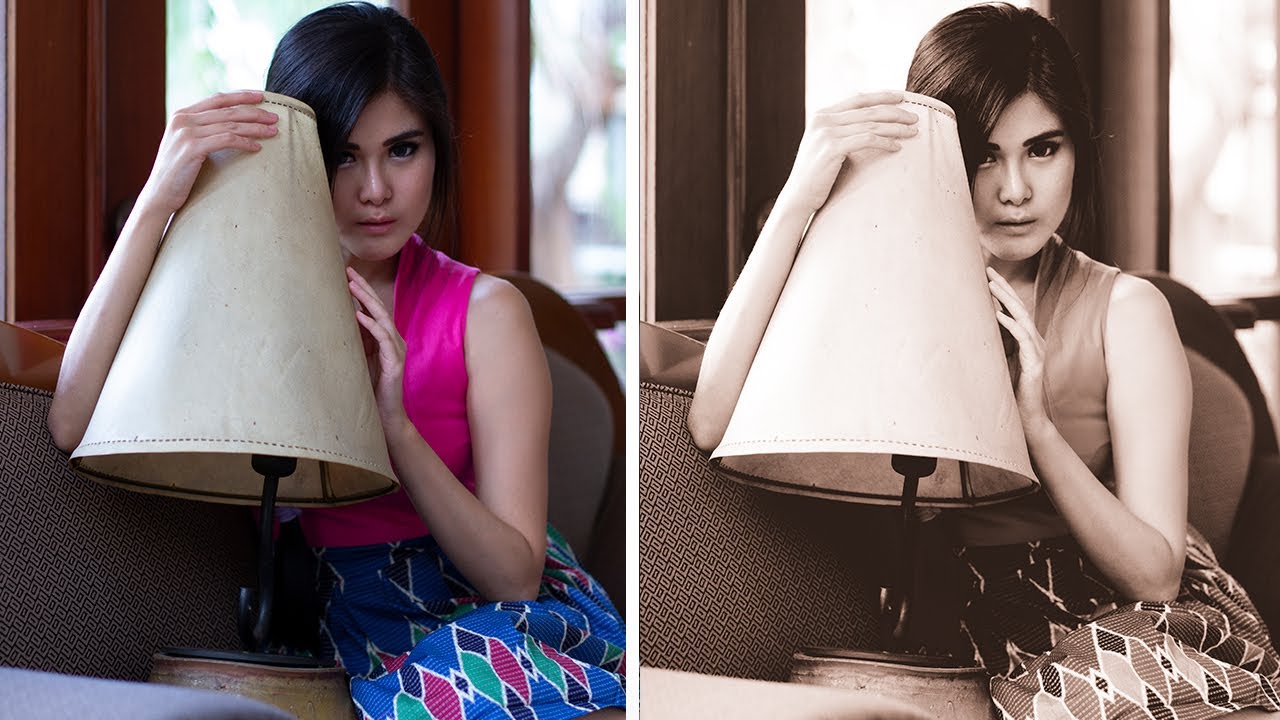 How To Create Old Color Effect | Photoshop Tutorial Sepia Tone