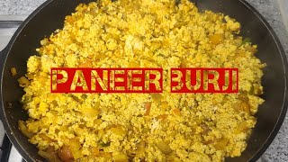 Paneer Bhurji Recipe| Quick Paneer Recipe|Scrambled Indian Cottage Cheese
