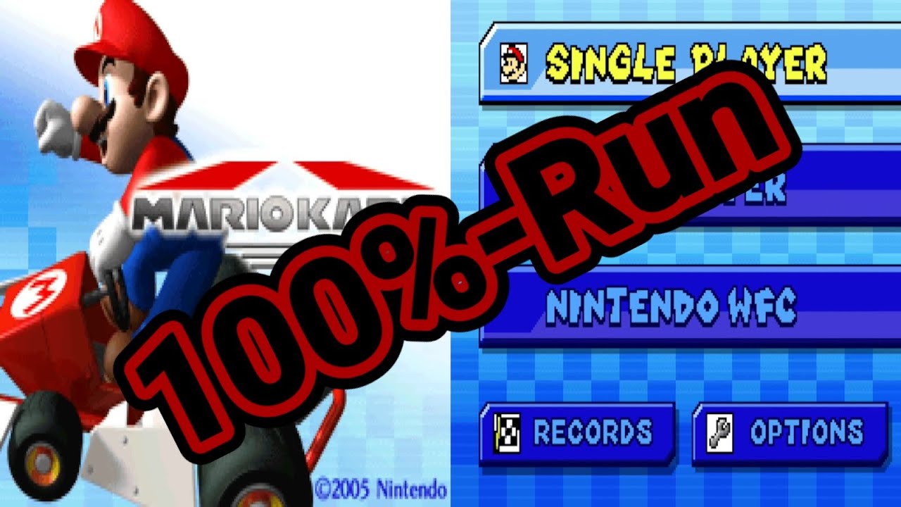 Mario Kart DS Complete Walkthrough (100) YouTube