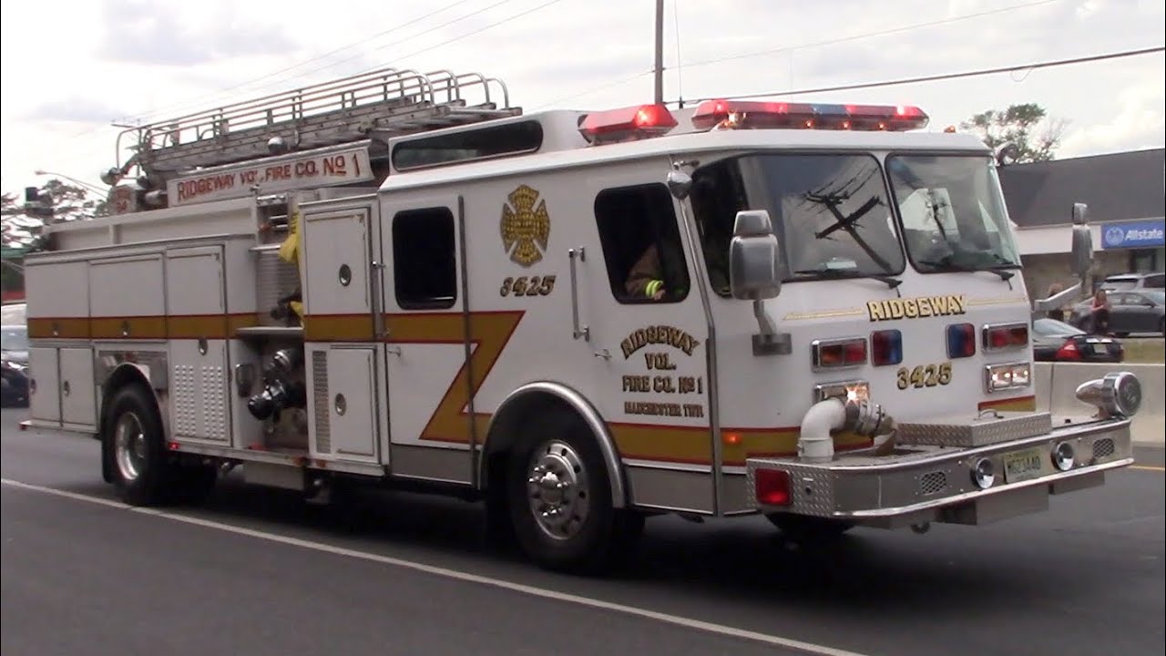 Manchester Ridgeway Fire Department Squrt 3425 Responding 6923 YouTube