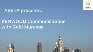 One Minute with KENWOOD Radio Communications by TASSTA mission critical solutions in Dubai