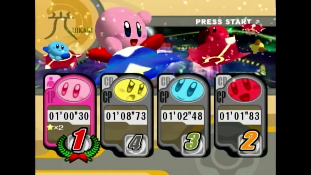 チェッカー埋め『カービィのエアライド』