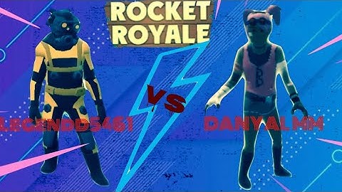 DANYAL MM (Fastest Rr Builder) VS LEGENDD5461 - Rocket Royale