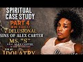 Claressa Shields:7 Delusional Sins of Alex Carter: Sin #1 Idolatry — When Fame Becomes Your God ⚔️🐍🙏