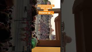 Aatari Wagah Border: Zabardast Flag Ceremony 🇮🇳🇮🇳🔥🔥#shorts #trending #viral #india #border #explore
