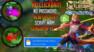 NEW UPDATE MOBILE LEGENDS BANG BANG CUSTOME MAP LEAGUE OF LEGENDS WILD RIFT MAP SCRIPT|NO PASSWORD|