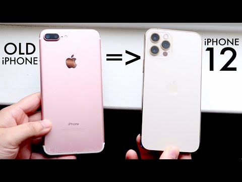 How To Transfer From OLD iPhone To NEW iPhone 12! thumbnail