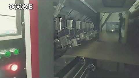 China factory SOOME ENC Computerized slitter scorer for corrugated cardboard cutting creasing