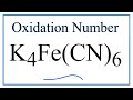 Oxidation Numbers in Complex Compounds