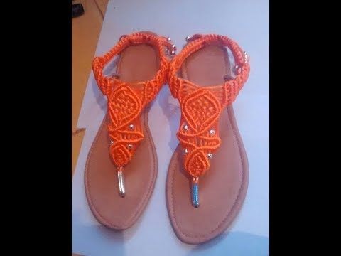 En Para asDoovi Ni Macrame Sandalias b6gfY7y
