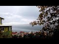 [4K] Walking in Izmir: (Rainy day) Üçyol Betonyol to Beth Israel Synagogue (Karataş) - Turkey