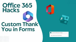 How to set a custom thank you message in Microsoft Forms