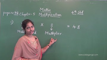STATE 4 - MATHEMATICS - MULTIPLICATION - PART 1